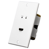AVPro Edge AC-CXWP-LPH-CCB – Black HDMI Wall Plate Faceplate Video Transmitters AVPro Edge
