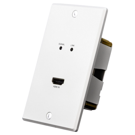 AVPro Edge AC-CXWP-LPH-CCB – Black HDMI Wall Plate Faceplate Video Transmitters AVPro Edge