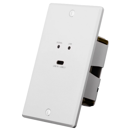 AVPro Edge AC-CXWP-LPU-CCB – Black USB-C Wall Plate Faceplate Video Transmitters AVPro Edge