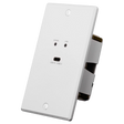 AVPro Edge AC-CXWP-LPU-T – Low-Profile USB-C Wall Plate Transmitter Video Transmitters AVPro Edge