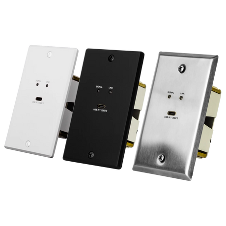 AVPro Edge AC-CXWP-LPU-KIT – USB-C Wall Plate HDBaseT Kit Video Transmitters AVPro Edge