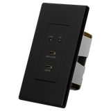 AVPro Edge AC-EXUSB-3-WP-KIT-B – USB 3.2 Wall Plate Extender, Black Video Transmitters AVPro Edge