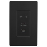 AVPro Edge AC-EXUSB-3-WP-KIT-B – USB 3.2 Wall Plate Extender, Black Video Transmitters AVPro Edge