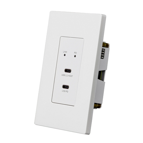 AVPro Edge AC-EXUSB-3-WP-KIT – USB 3.2 Wall Plate Extender Video Transmitters AVPro Edge