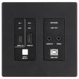 AVPro Edge AC-MXNET-1G-EV2WP-B – Black Wall Plate Encoder Video Transmitters AVPro Edge