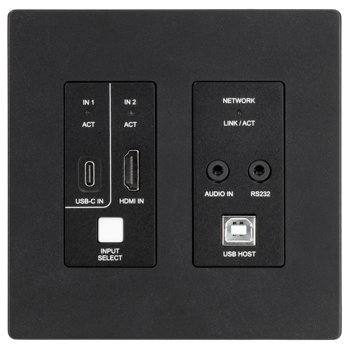 AVPro Edge AC-MXNET-1G-EV2WP-B – Black Wall Plate Encoder Video Transmitters AVPro Edge