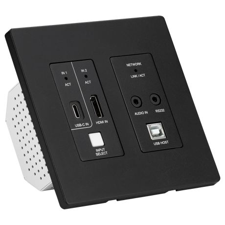 AVPro Edge AC-MXNET-1G-EV2WP-B – Black Wall Plate Encoder Video Transmitters AVPro Edge