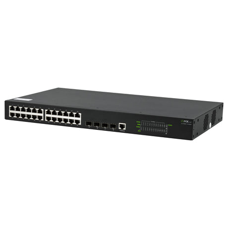 AVPro Edge AC-MXNET-SW24E - 24-Port PoE+ MXnet AVoIP Switch Networking AVPro Edge