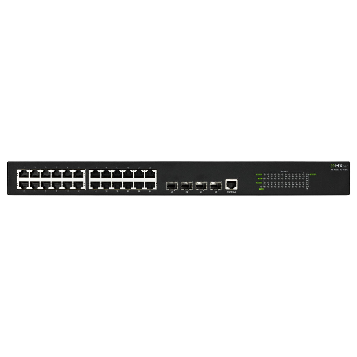 AVPro Edge AC-MXNET-SW24E - 24-Port PoE+ MXnet AVoIP Switch Networking AVPro Edge