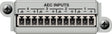 Symetrix 80-0064 4 Channel AEC In Card control Symetrix