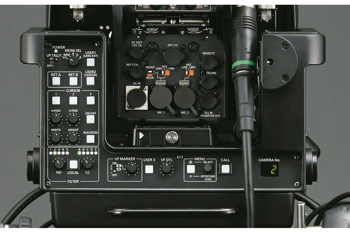 Panasonic AK-UC4000 High End System Camera Setting a New Standard in 4K/HD HDR Acquisition