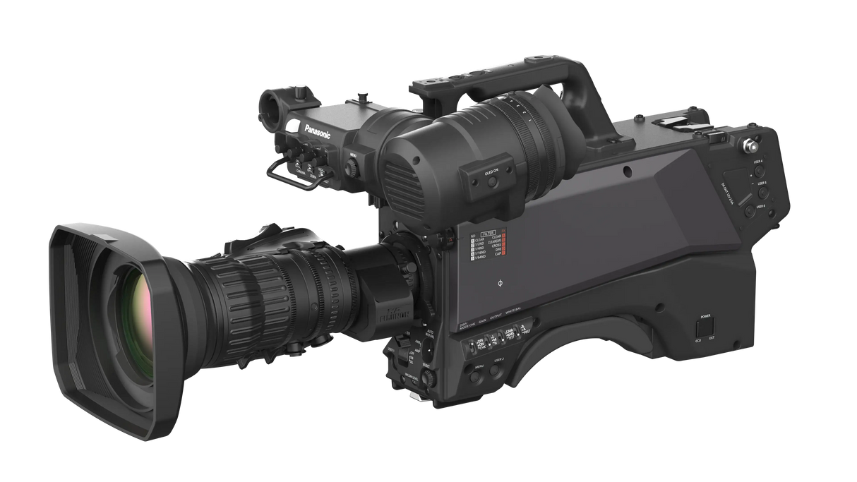 Panasonic AK-UCX100 4K Studio Camera with superior flexibility and futureproof IP