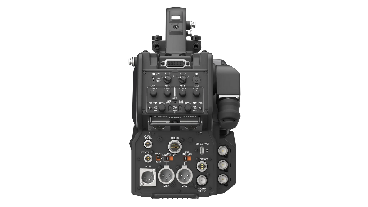 Panasonic AK-UCX100 4K Studio Camera with superior flexibility and futureproof IP