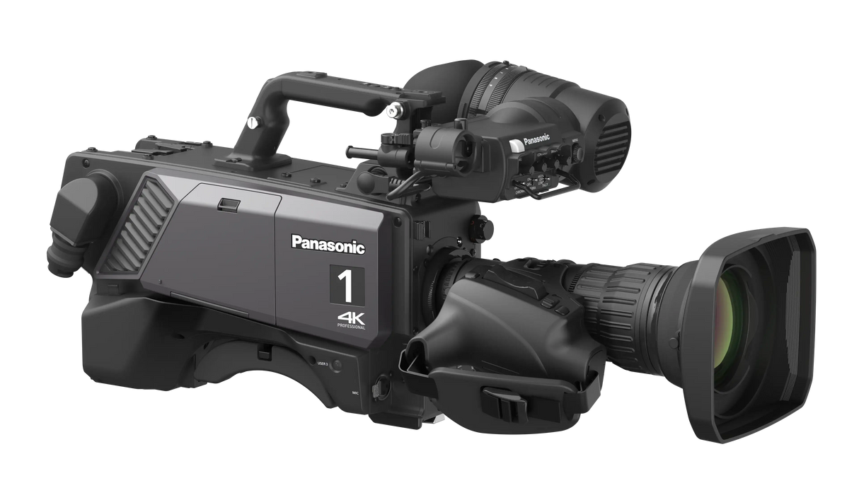 Panasonic AK-UCX100 4K Studio Camera with superior flexibility and futureproof IP