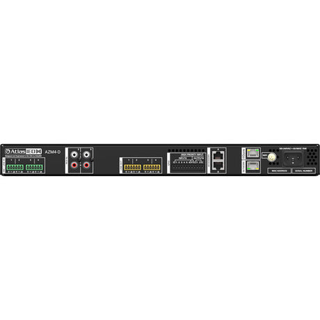 AtlasIED Atmosphere AZM4-D 6-input/4-zone commercial audio processor with Dante interface Audio Signal Processing AtlasIED