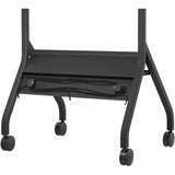 Peerless-AV SR860 mobile cart angled view