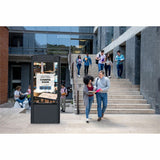 Peerless-AV KOP55XHB2-SA Smart City Kiosk side profile view