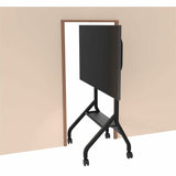 Peerless-AV SR898 mobile cart base and casters detail