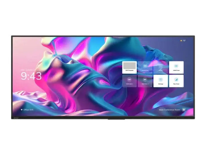 Avocor E-50 Series 92" UHD 5K Ultrawide Touchscreen Commercial Display - AVE-9200
