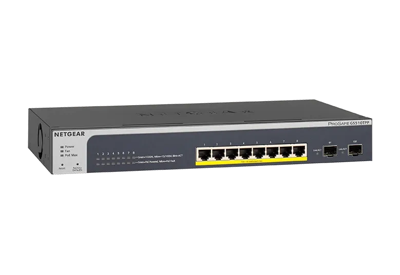 NETGEAR GS510TPP switch