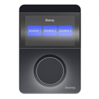 Biamp APPRIMO TEC-X 1000  NETWORKED AV CONTROL PAD WITH ROTARY KNOB (Black)- 911.0693.900