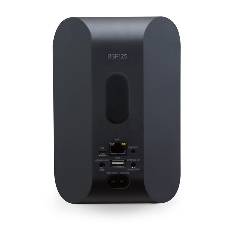 Bluesound BSP125-B Compact Network Streaming Speaker (Black)