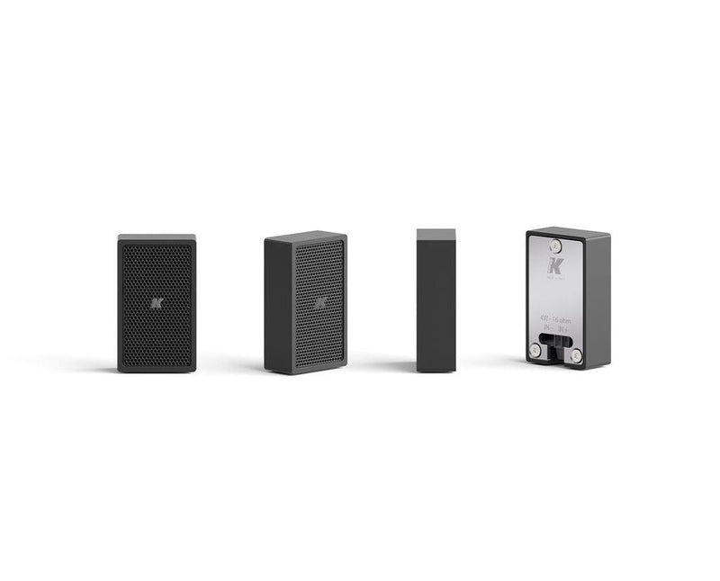 K-Array Lyzard KZ1 I Ultra-mini, 4cm-long, aluminium  point source speaker (Black)
