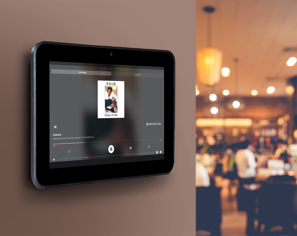 Bluesound CP300 – 8-Inch Android PoE+ Wall-Mount Touch Panel Control Panels Bluesound Professional