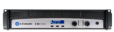 Crown CDI1000 Contractor install amplifier Audio Amplifiers Crown