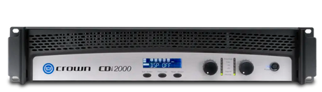 Crown NCDI2000 Contractor install amplifier Audio Amplifiers Crown