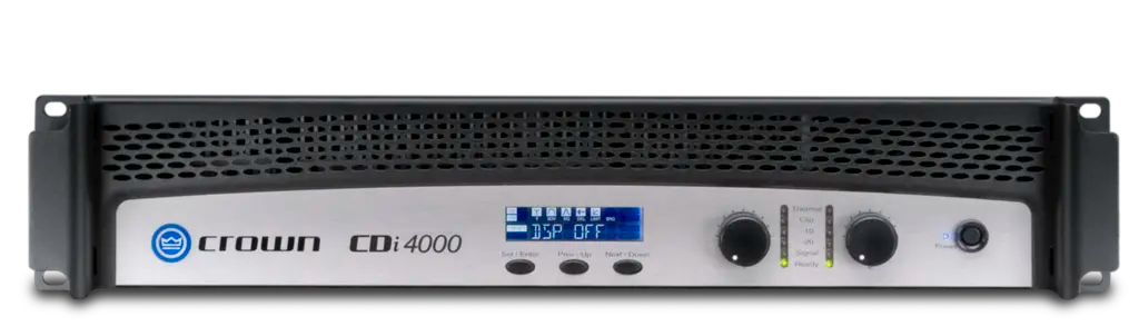 Crown CDI4000 Contractor install Amplifier Audio Amplifiers Crown