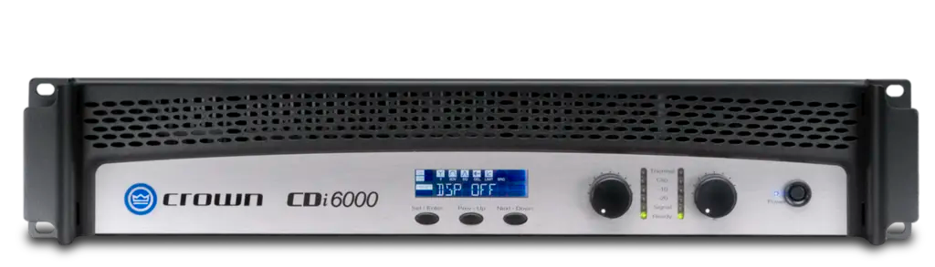 Crown NCDI6000 Contractor install Amplifier Audio Amplifiers Crown