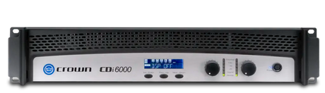 Crown NCDI6000 Contractor install Amplifier Audio Amplifiers Crown