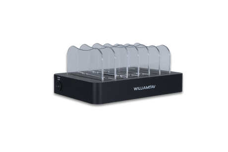 Williams AV AC CHG406-00 – WAV Pro 6-Slot Receiver Charger Wi-Fi Audio Williams AV