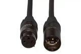 Hosa CMK-003AU 3' Edge Series XLR3F to XLR3M Microphone Cable