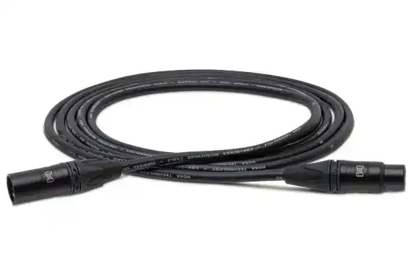 Hosa CMK-003AU 3' Edge Series XLR3F to XLR3M Microphone Cable