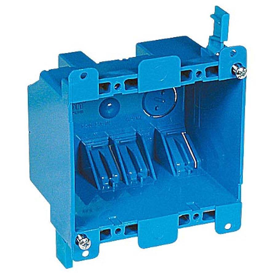 LightWare Carlon US wall box  Carlon 225R plastic 2 gang US wall box for WP-UMX-TPS