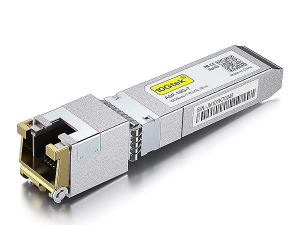LightWare 10G SFP+ to RJ45 SFP+ to Ethernet copper module