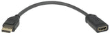 Extron DPM-HDF/0.5 4K PLUS DisplayPort Male to HDMI Female Active Adapter Cable - 6" Audio & Video Cables Extron