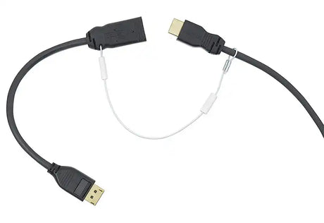 Extron DPM-HDF/0.5 4K PLUS DisplayPort Male to HDMI Female Active Adapter Cable - 6" Audio & Video Cables Extron