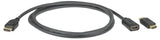 Extron DPM-HDF/6 4K PLUS DisplayPort Male to HDMI Female Active Adapter Cable - 6' Audio & Video Cables Extron
