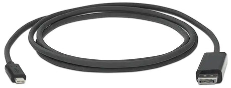 Extron USBC-DP USB-C to DisplayPort Adapter Cable 6" (15 cm) Audio & Video Cables Extron