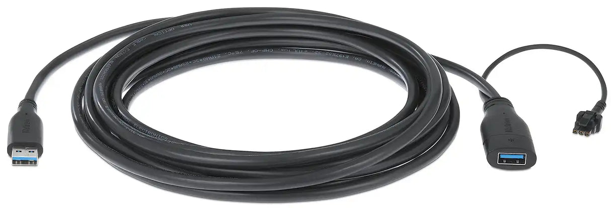Extron USBA Pro Plenum USB-A 5 Gbps Optical Extension Cable 50' (15.2 m) Plenum Audio & Video Cables Extron
