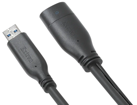 Extron USBA Pro Plenum USB-A 5 Gbps Optical Extension Cable 50' (15.2 m) Plenum Audio & Video Cables Extron