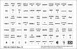 Extron Backlit Button Label Kit Text and Icon Labels, Sheet 2 Electronics Accessories Extron