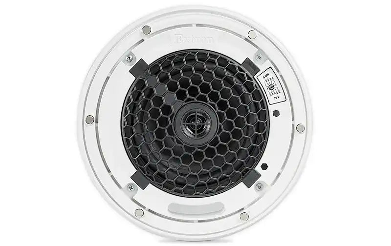 Extron CS 1226T Plus 12" Coaxial Ceiling Speaker with 70/100 V Transformer Two-Way SpeedMount System, Pair Speakers Extron