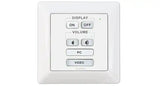 Extron EBP 106 EU eBUS Button Panel Flex55 and EU, Black and White, 6 Button mount boxes Extron