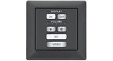 Extron EBP 106 EU eBUS Button Panel Flex55 and EU, Black and White, 6 Button mount boxes Extron