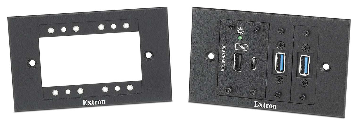 Extron MAAP 304 IS Series Mounting Frame with Integrated Shelf mount boxes Extron