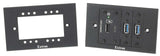 Extron MAAP 304 IS Series Mounting Frame with Integrated Shelf mount boxes Extron
